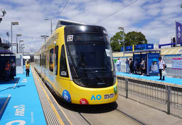 Yarra Trams Bombardier Flexity Swift 6036 M&M